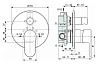 Смеситель для ванны с душем Ideal Standard Cerafine A7193AA хром