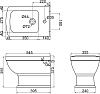 Подвесное биде BelBagno Romance