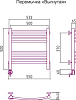 Полотенцесушитель электрический Сунержа Богема 00-0502-5050 50x50 L