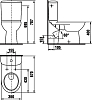 Унитаз-компакт Jika Olymp 2261.4