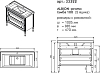 Тумба под раковину Caprigo Albion Promo 33322-В077