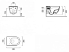 Подвесной безободковый унитаз GSI Pura, крышка микролифт, с набором крепежей, белый, 881511/FISR2/MS86CSN11
