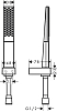 Душевой набор Hansgrohe Rainfinity 100 1 jet 26856700, белый матовый