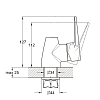Смеситель для кухни G.lauf ZOP ZOP4-F045X хром, без излива