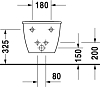 Подвесное биде Duravit Darling new 2249150000