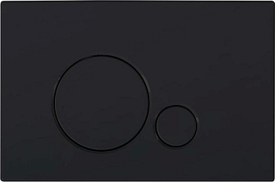 Кнопка смыва BelBagno Sfera BB017-SR-NERO.M чёрный матовый