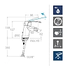 Смеситель для биде Ramon Soler New Fly 570301NM черный