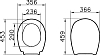 Крышка-сиденье для унитаза VitrA Universal 115-003-001