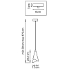 Подвесной светильник Lightstar Cone 757010
