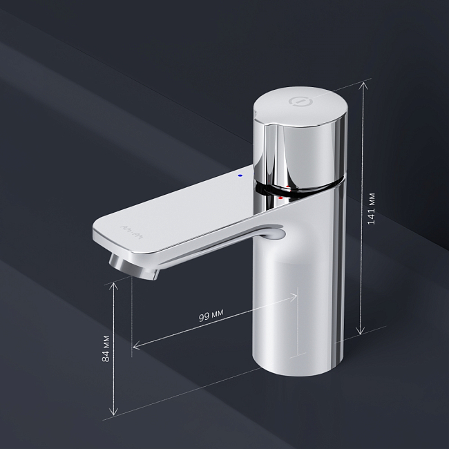 Смеситель для раковины AM.PM X-Joy F85A02500, хром