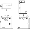 Раковина подвесная Vitra ArchiPlan 7404B003-0012, белый