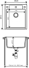Мойка кухонная Domaci Савона PA 460 светло-серая