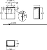 Тумба под раковину 40 см Geberit Xeno² 500.502.00.1, серый