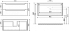 Тумба под раковину Sancos Norma 2.0 100 NR2.0100W, белый глянец