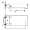 Смеситель для ванны Lemark Standard LM2112C хром