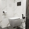 Гигиенический душ со смесителем Hansgrohe Bidette 29232670, черный матовый