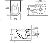 Подвесной унитаз Villeroy & Boch Subway 66001001