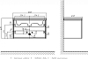 Тумба под раковину Velvex Klaufs tpKLA.80.1Y-617.216 79 см