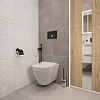 Держатель туалетной бумаги Decor Banyo Alina Black A40 407 01 04 черный