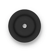 Раковина накладная Kerama Marazzi Canaletto CN.wb.40.BLK.M черный