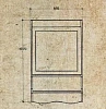 Зеркальный шкаф Migliore Bella ML.BLL-CS448.DR красный