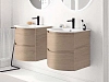 Тумба под раковину Berloni Bagno Way Round WARBS2CKD4C 1428 бежевый