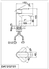 Смеситель для раковины D&K Rhein.Speyer DA1312101 хром