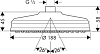 Верхний душ 180 мм Axor Carlton 28487000