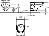 Подвесной унитаз Geberit Renova 203045000, белый