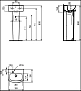 Раковина Ideal Standard Tempo T056801 белый