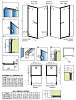 Душевой уголок Radaway Arta KDJ I L 90х90 см стекло прозрачное