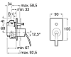 Смеситель для ванны Roca Moai 5A0646C00