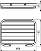 Мыльница решётка Ideal Standard Connect A9158AA, хром