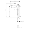 Смеситель для раковины Lemark Bellario LM6809C хром