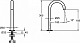Смеситель для раковины Jacob Delafon Grands Boulevards E25388-CP+E25390-CP+E25389-NF, хром