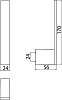 Держатель запасного рулона Emco Loft 0505 001 01, хром