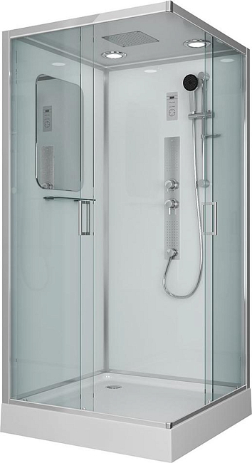 Душевая кабина Niagara Premium 60010114GQ 90х90х210 стекло прозрачное