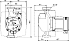 Циркуляционный насос Grundfos Alpha2 25-40 А 180