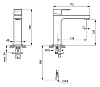 Смеситель для раковины Ideal Standard Edge A7108AA хром