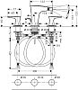 Смеситель для раковины хром Hansgrohe PuraVida 15063000