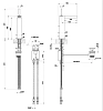 Смеситель для раковины Gessi Rettangolo Cascato 11985-031 хром