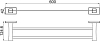 Полотенцедержатель Gappo G0709-6 двойной
