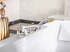 Смеситель на край ванны Hansgrohe Metropol Classic 31441090, хром золото