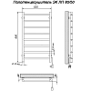 Полотенцесушитель электрический Ника ЛП 80/50 каб прав хром