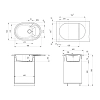 Кухонная мойка Ulgran U-610 U-610-331 белый