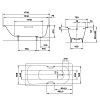 Стальная ванна Kaldewei Saniform Plus 1126.3000.3001 белый