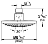 Верхний душ Grohe Euphoria Cosmopolitan 160 28233000