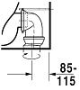 Напольный унитаз Rimless Duravit P3 Comforts SensoWash 2166590000 безободковый