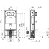 Инсталляция для унитаза AlcaPlast Solomodul AM116/1120