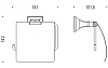 Держатель туалетной бумаги Colombo Portofino B3291 хром